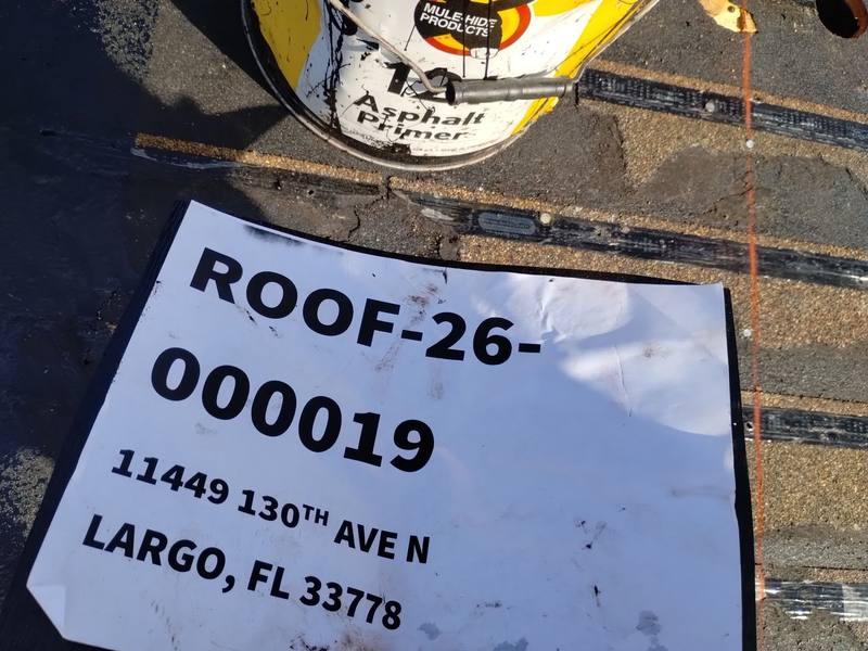 roofing project near 130th Ave in Largo