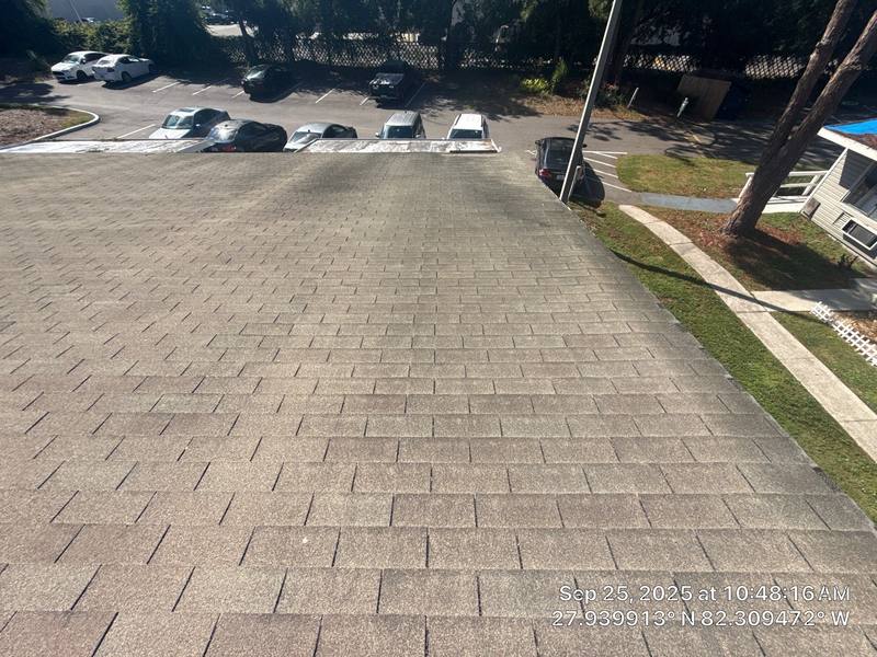 residential roof replacement by Hloska Roofing in Brandon