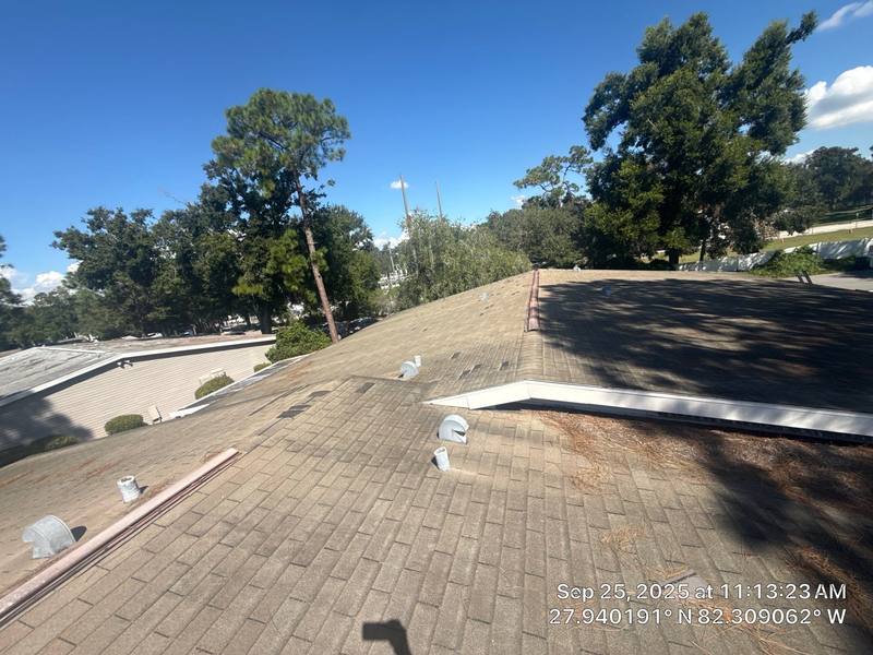 completed roofing project in Brandon FL
