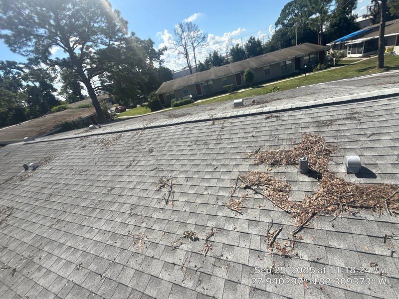 completed roofing project in Brandon FL