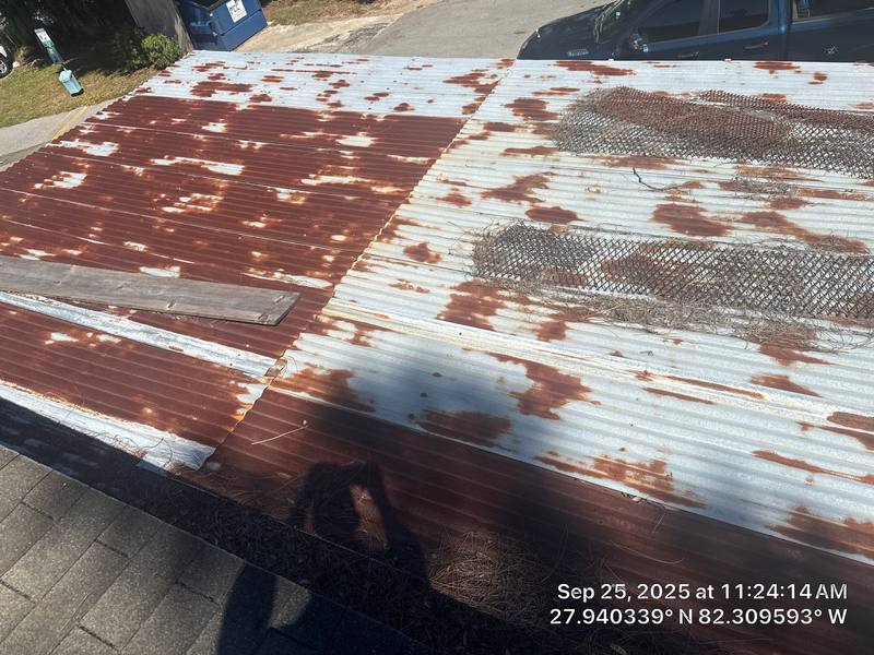 residential roof replacement by Hloska Roofing in Brandon