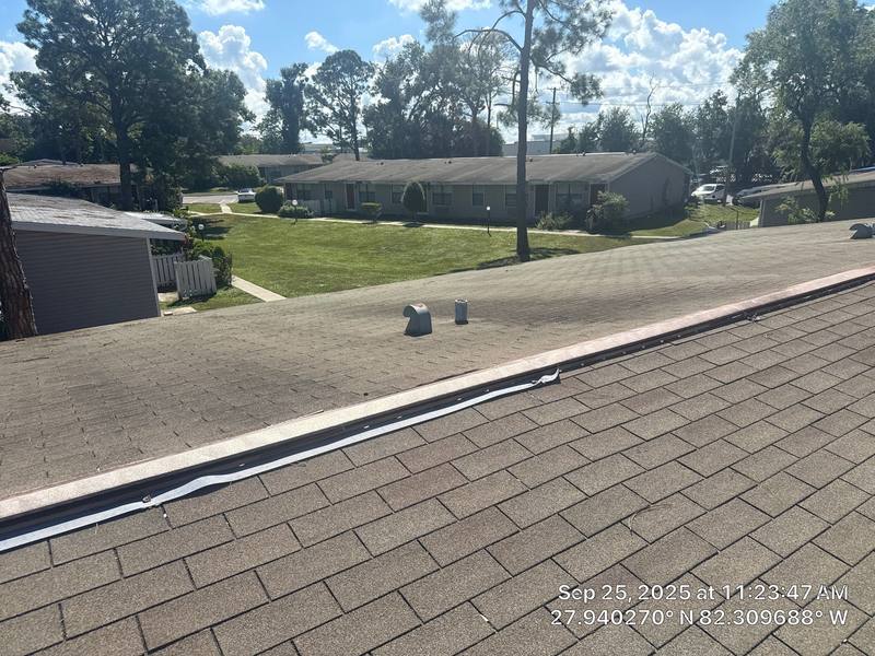 residential roof replacement by Hloska Roofing in Brandon