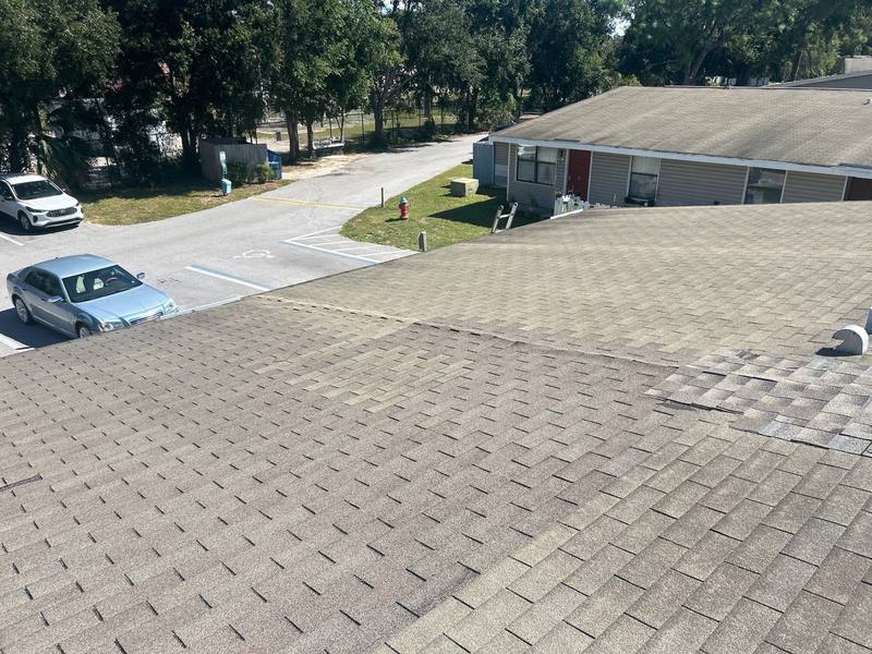 residential roof replacement by Hloska Roofing in Brandon