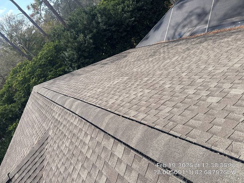 completed roofing project in Safety Harbor FL