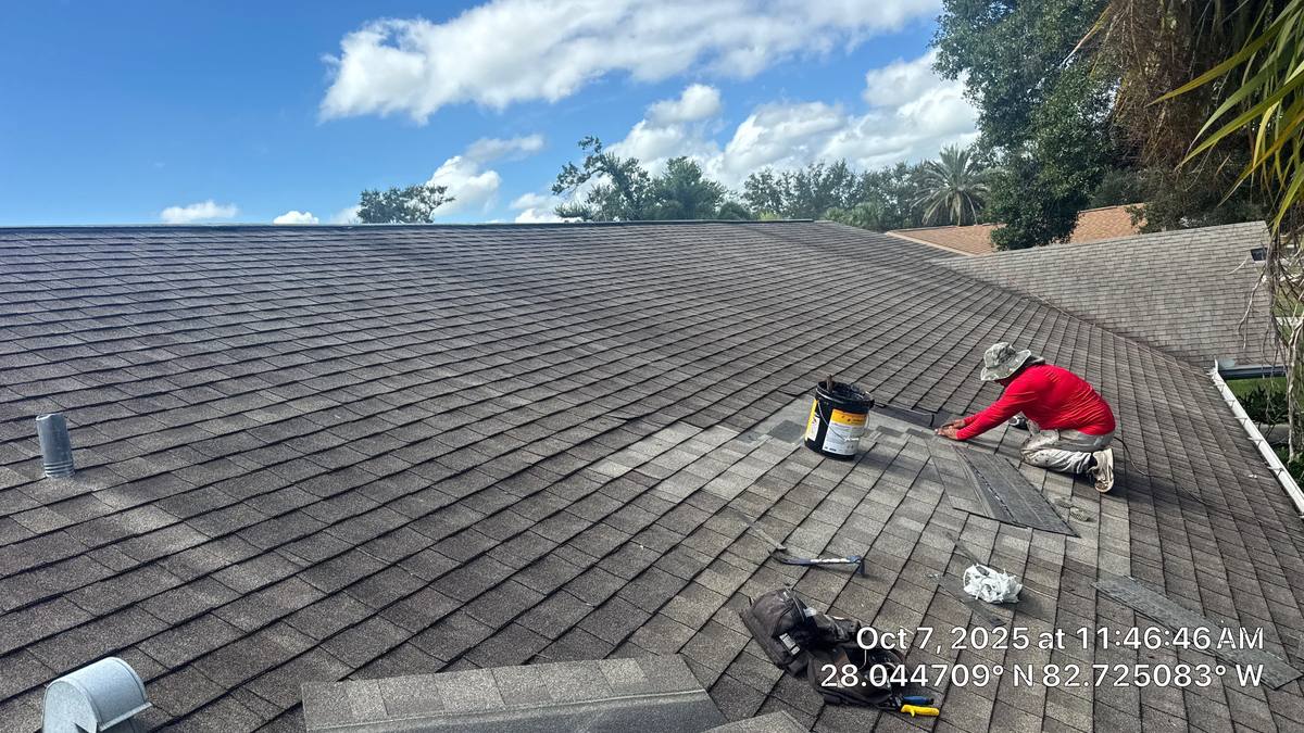 roof repair in Clearwater, Florida