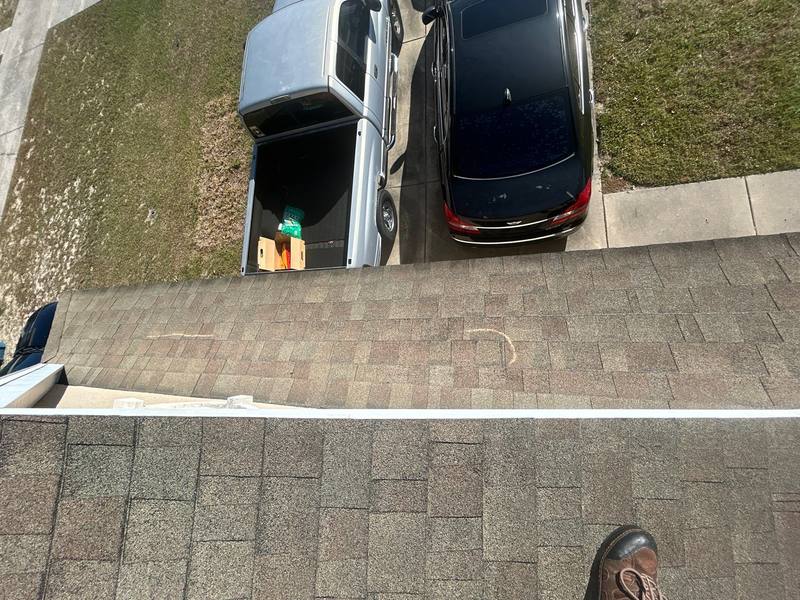 residential roof replacement by Hloska Roofing in Spring Hill