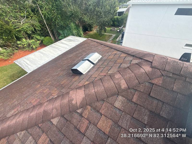 roofing project near Warwick Hills Dr in Wesley Chapel
