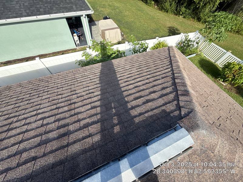 completed roofing project in Hudson FL