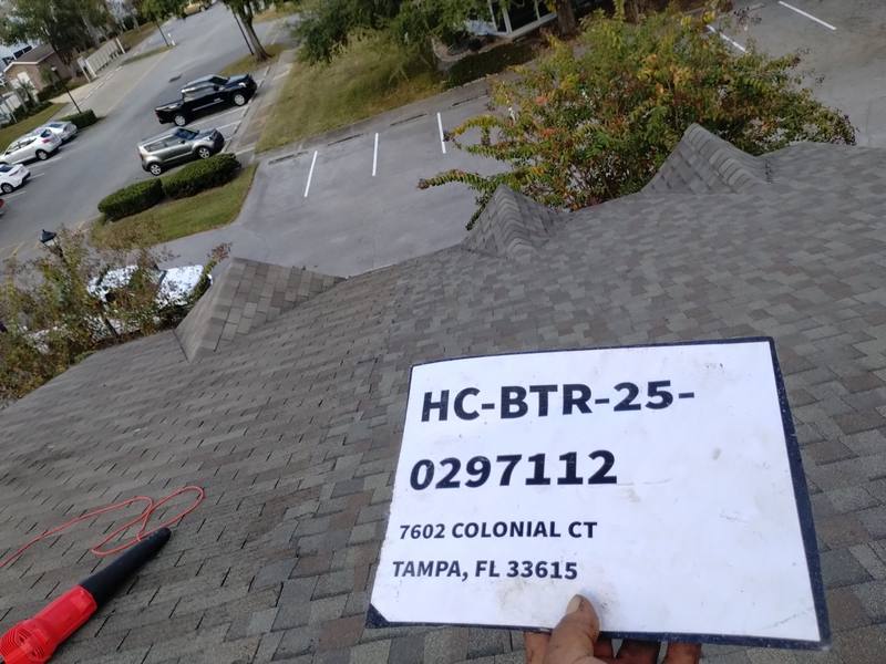 residential roof replacement by Hloska Roofing in Tampa
