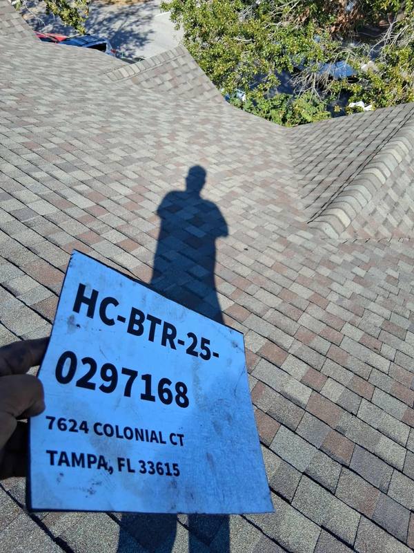 roofing project near Colonial Ct in Tampa