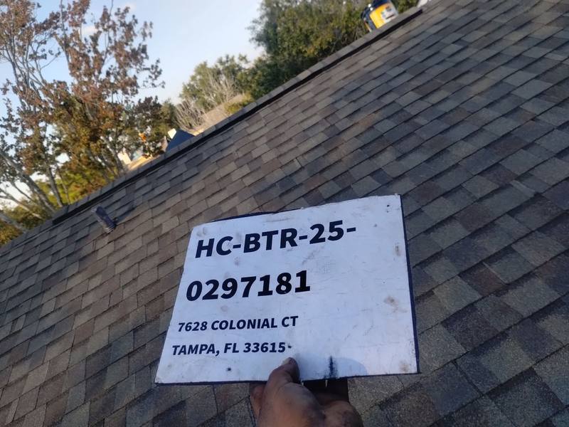 roofing project near Colonial Ct in Tampa
