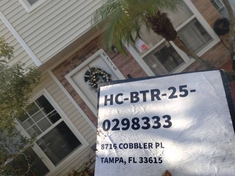 completed roofing project in Tampa FL