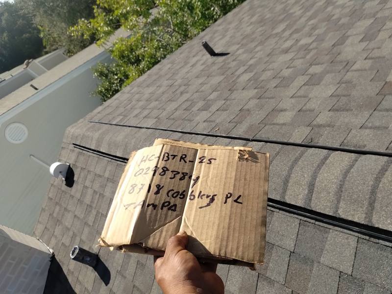 roofing project near Cobbler Place in Tampa