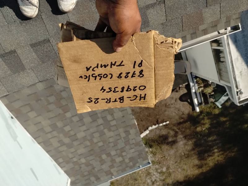 roofing project near Cobbler Place in Tampa