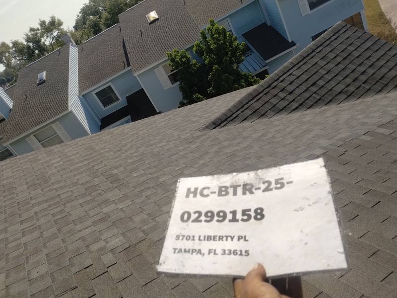 roofing project near Liberty Place in Tampa