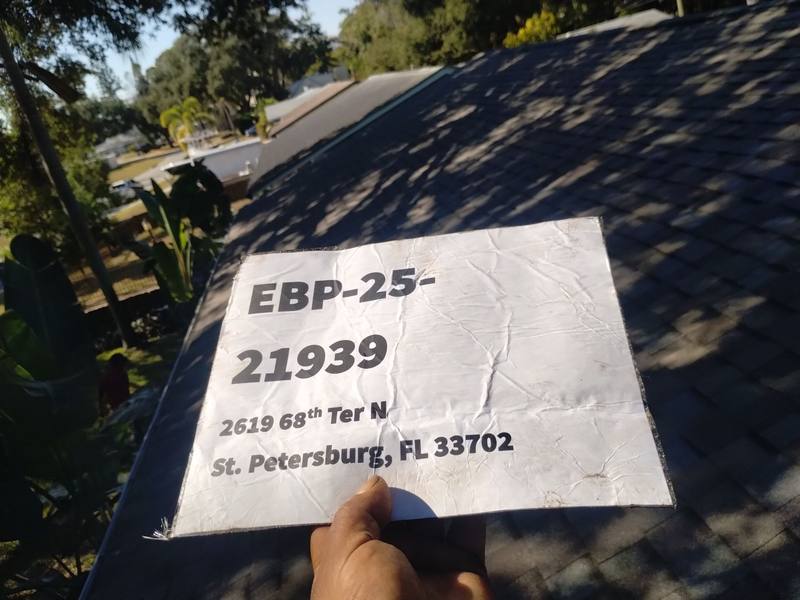 roofing project near 67th Terrace N in St. Petersburg