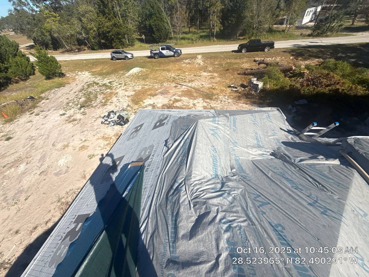 roof replacement in Brooksville, Florida