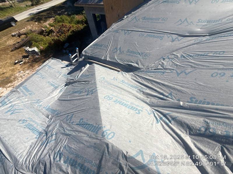 roofing project near Irving St in Brooksville