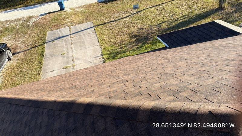 roofing project in Brooksville, Florida