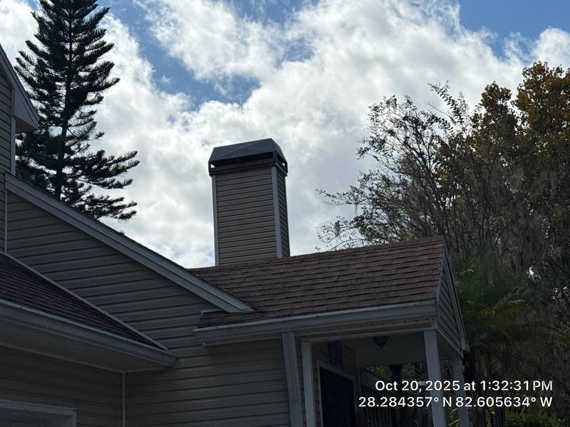 completed roofing project in New Port Richey FL