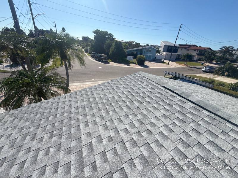 residential roof repair by Hloska Roofing in Redington Beach