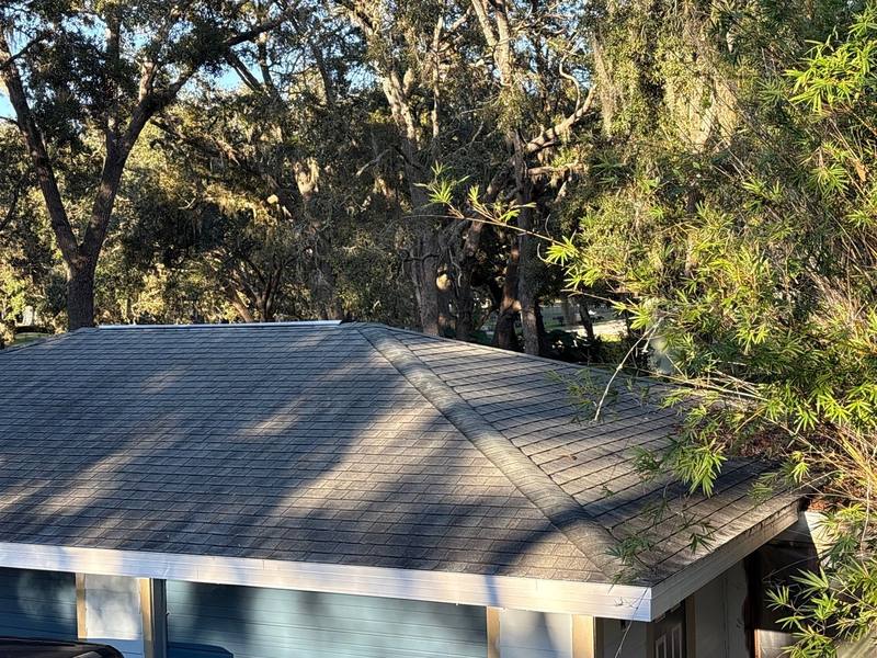 completed roofing project in Spring Hill FL
