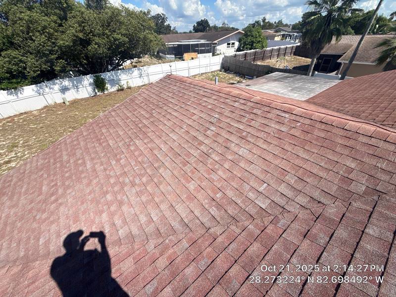 roofing project near Orchid Lake Rd in New Port Richey