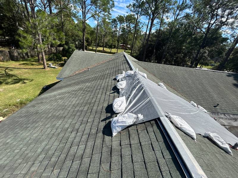 completed roofing project in Zephyrhills FL