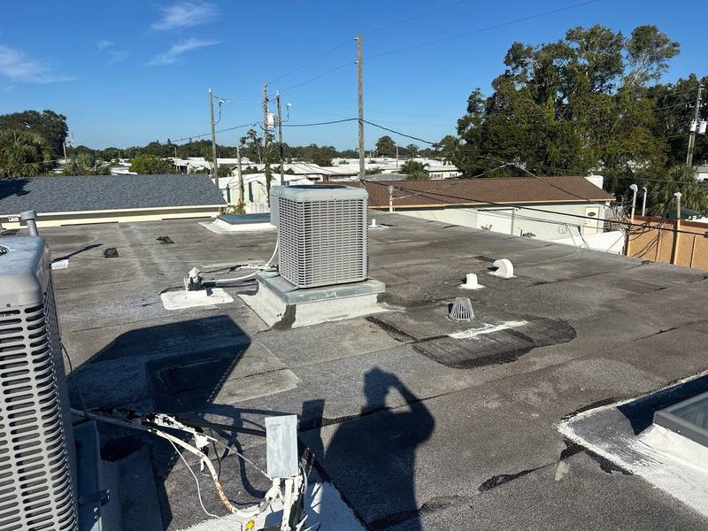 completed roofing project in Largo FL
