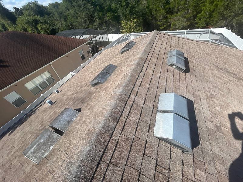 residential roof replacement by Hloska Roofing in New Port Richey
