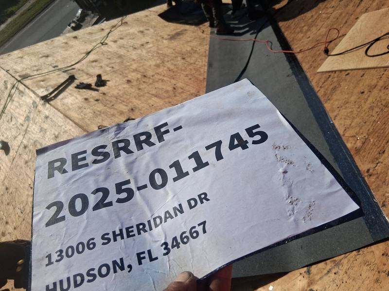 roofing project near Sheridan Dr in Hudson