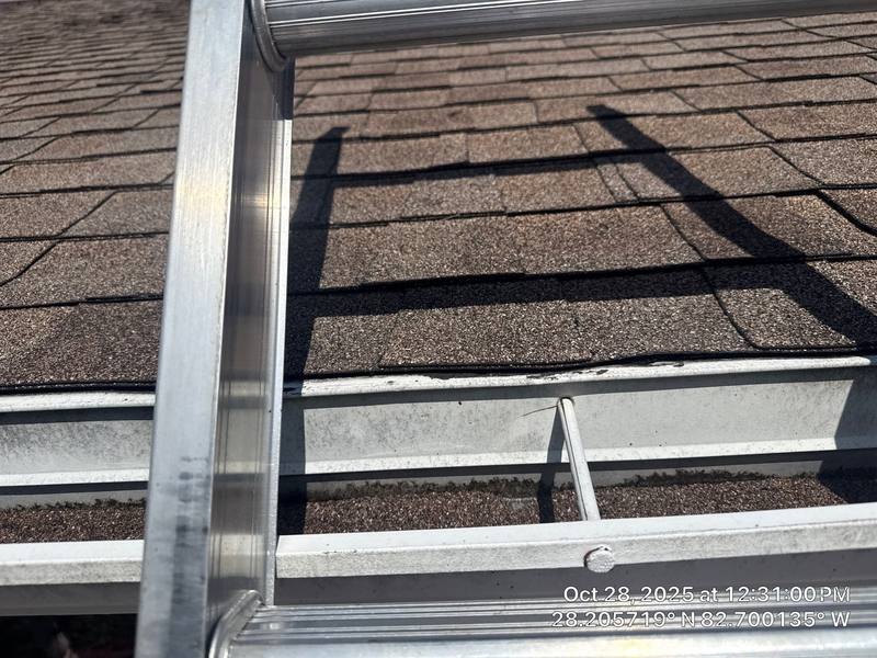 completed roofing project in New Port Richey FL