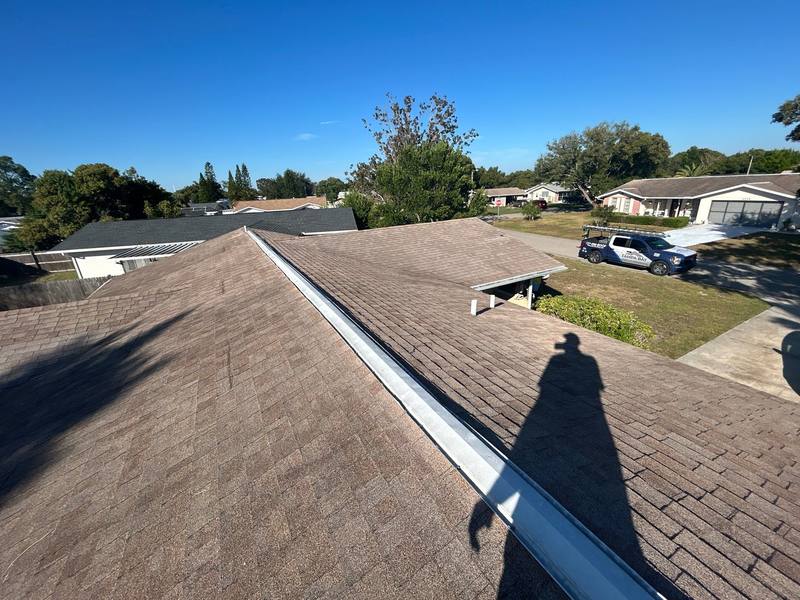 residential roof replacement by Hloska Roofing in Port Richey