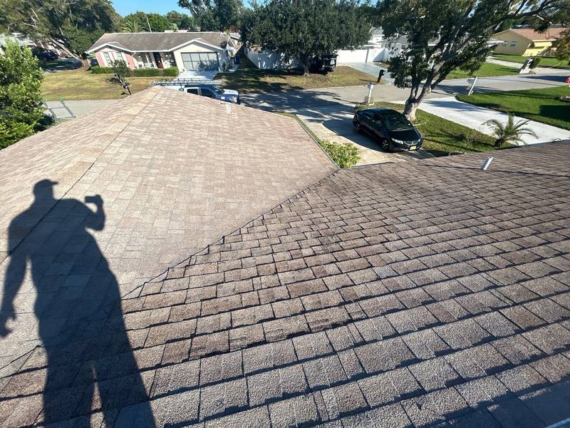 residential roof replacement by Hloska Roofing in Port Richey