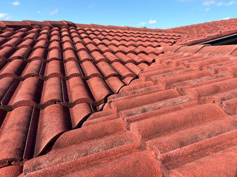 completed roofing project in Holiday FL