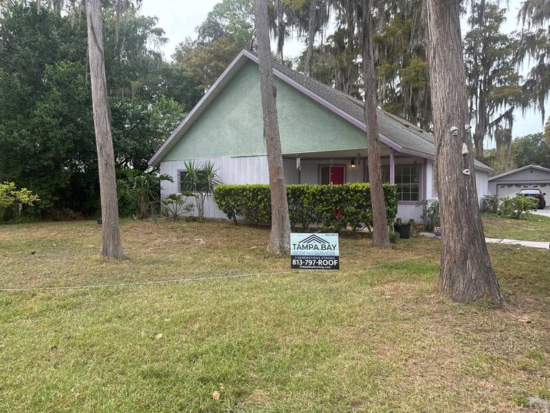 residential roof replacement by Hloska Roofing in New Port Richey