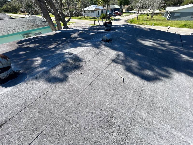 completed roofing project in New Port Richey FL