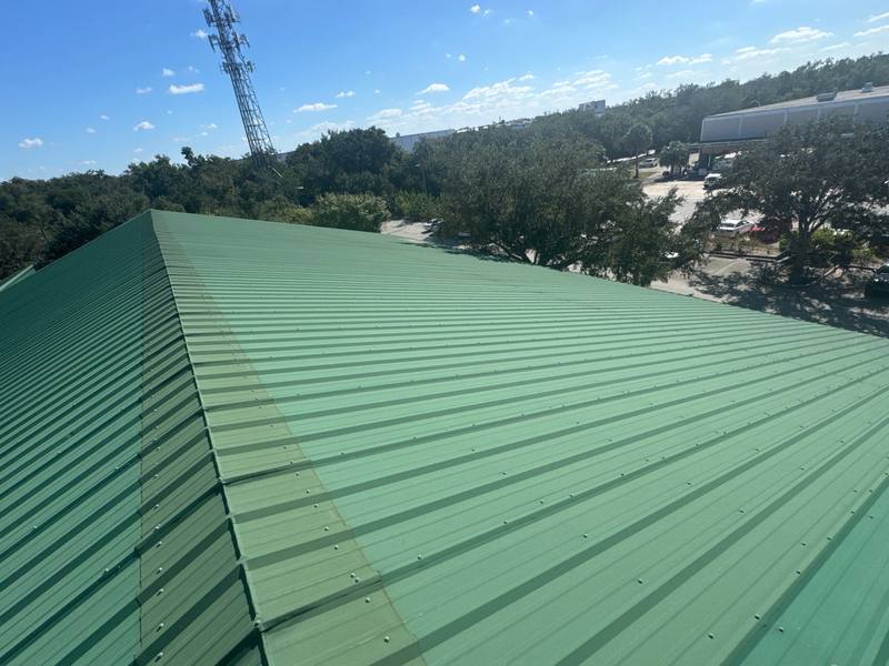 completed roofing project in Tampa FL