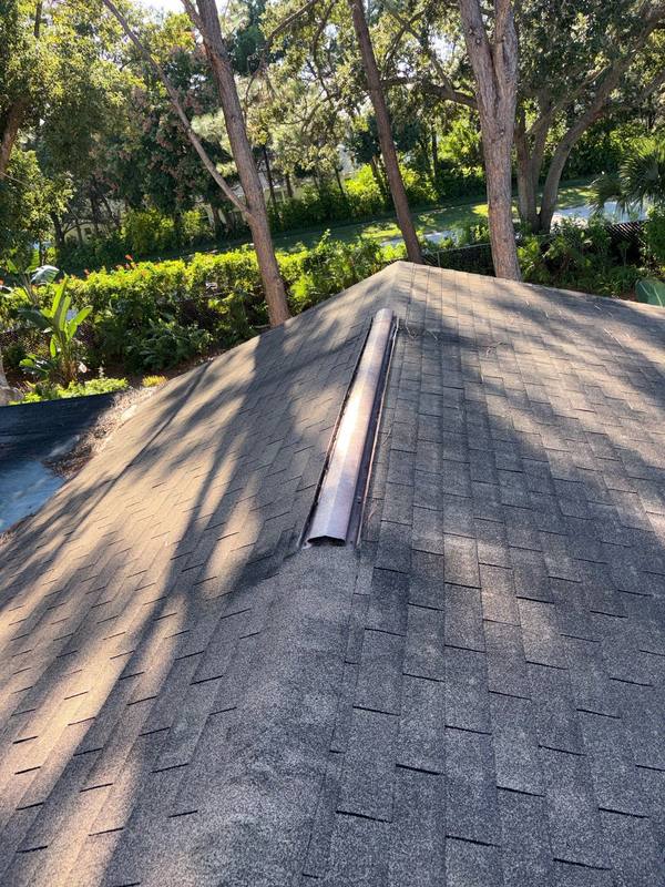 residential roof replacement by Hloska Roofing in Port Richey