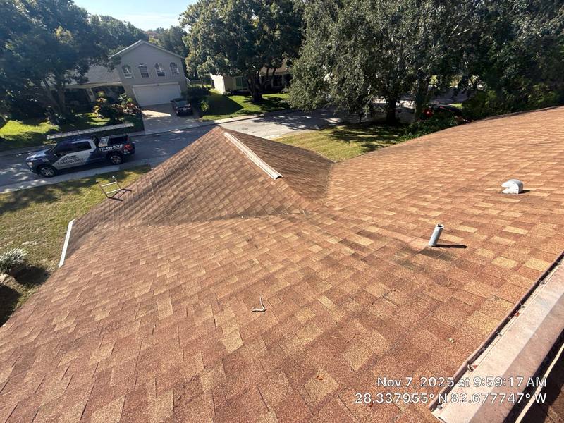 residential roof replacement by Hloska Roofing in Hudson