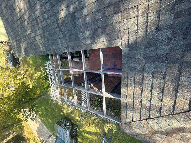 roofing project near Pocahontas Drive in Largo