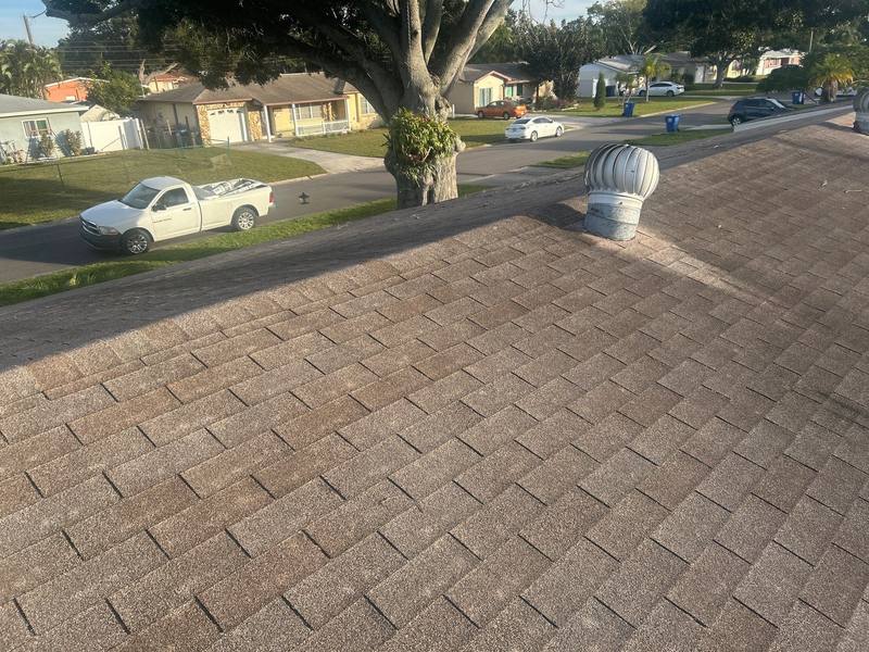 residential roof replacement by Hloska Roofing in St Petersburg