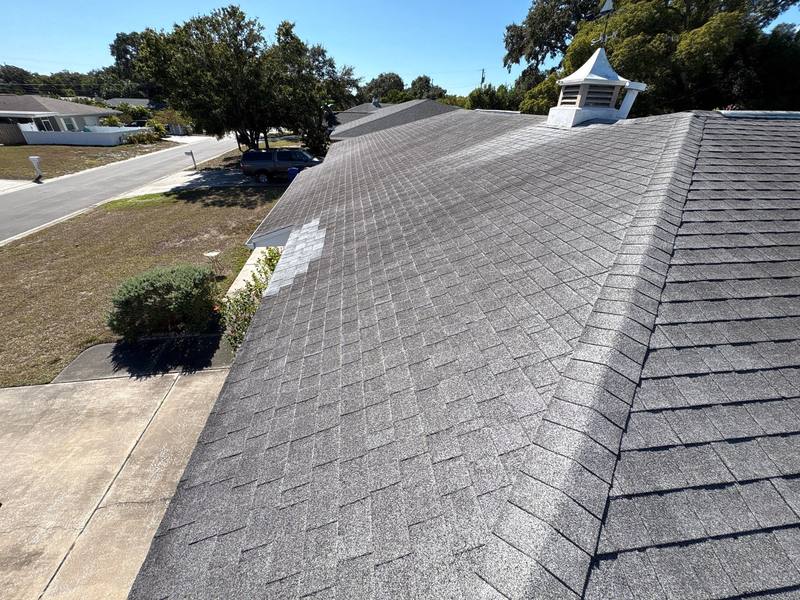 residential roof replacement by Hloska Roofing in Dunedin
