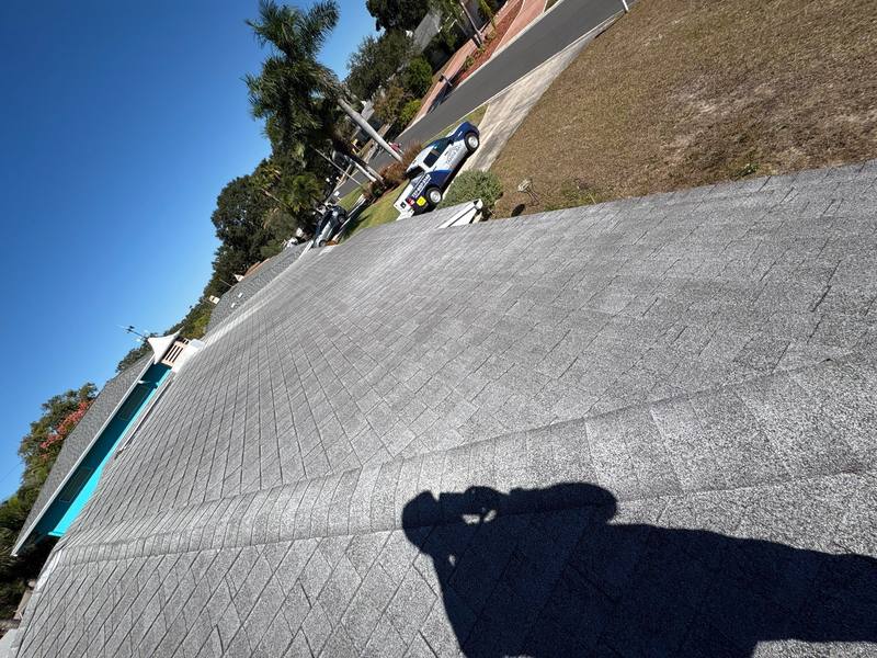 roofing project near Marjon Ave in Dunedin