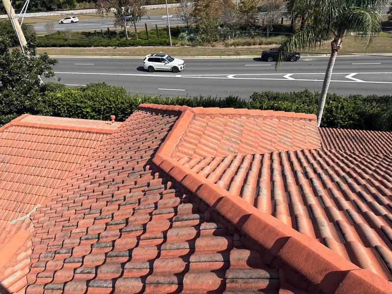 completed roofing project in Tampa FL