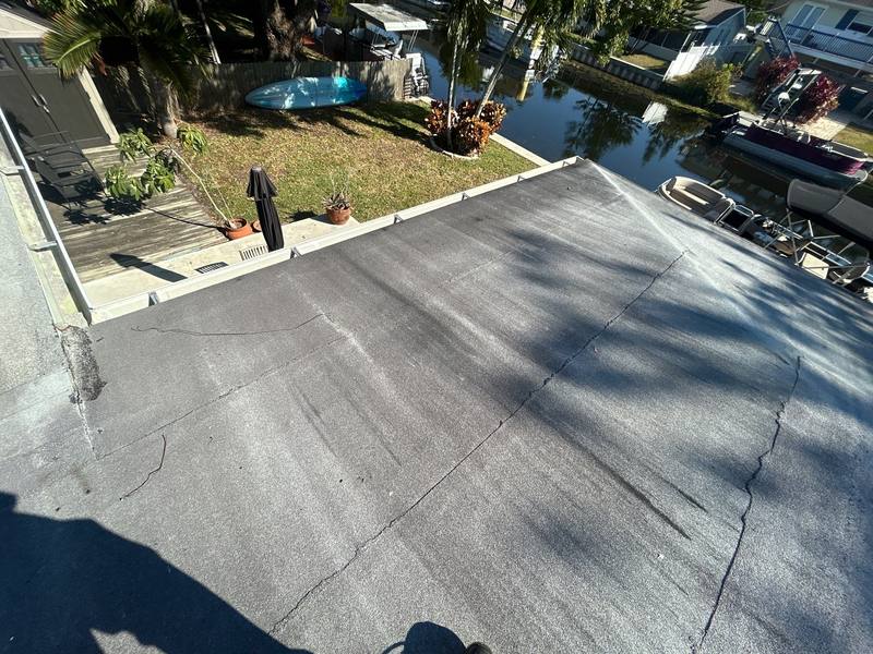 completed roofing project in Palm Harbor FL