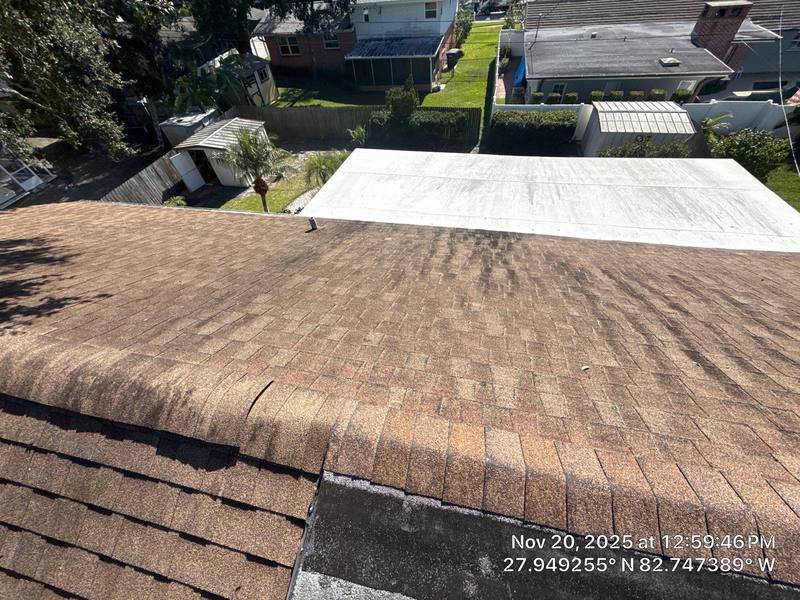 residential roof replacement by Hloska Roofing in Clearwater