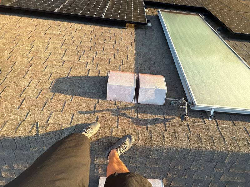 residential roof replacement by Hloska Roofing in Wesley Chapel