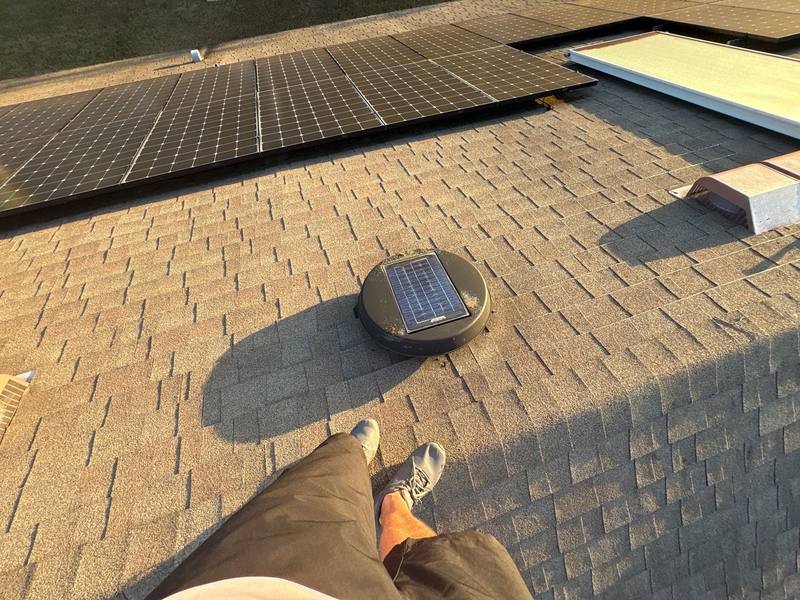 completed roofing project in Wesley Chapel FL