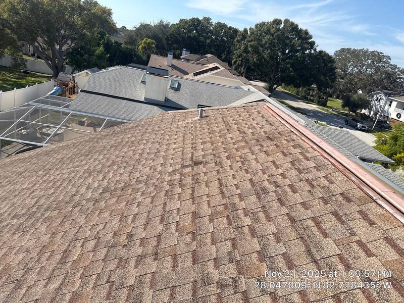 completed roofing project in Clearwater FL